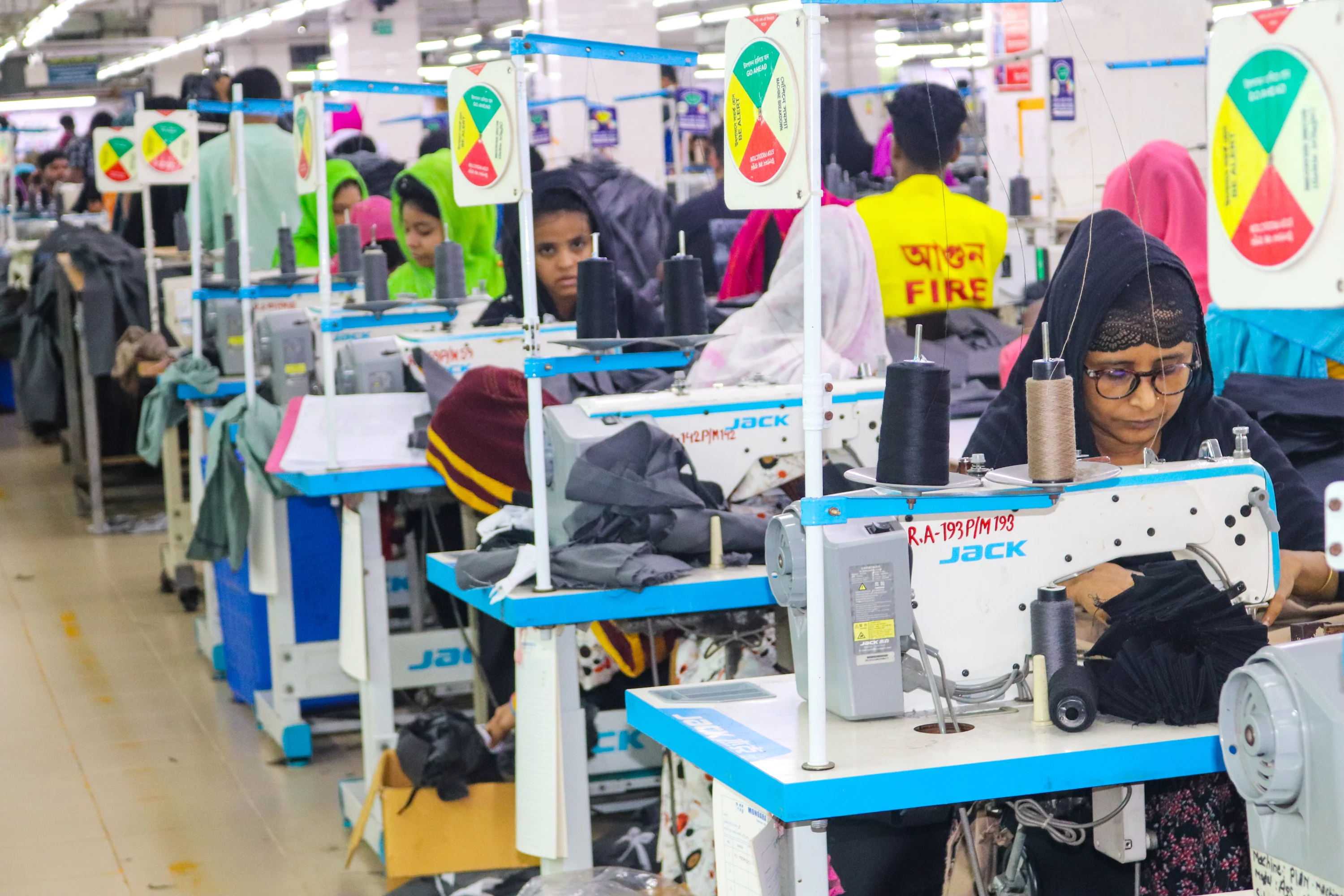Production floor operations